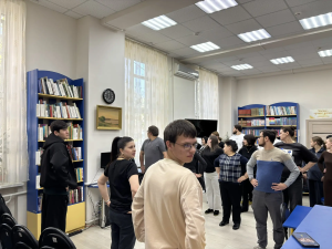 В Юношеской библиотеке прошла акция «Будь активнее - встань со своего кресла»